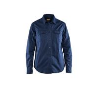 Women's twill shirt Blaklader Bleu S