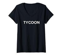 Women's Tycoon - for The First Million Dollars Millionaire V-Neck T-Shirt