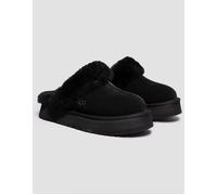 UGG® Disquette Slipper for Women in Black, Size 4, Suede