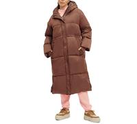 Women's UGG Keeley Long Puffer Coat (dark chestnut)