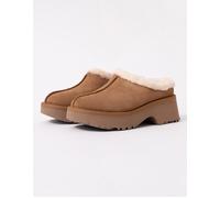 UGG® New Heights Cozy Clog for Women in Brown, Size 5, Suede/Wool