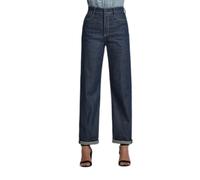 Women's ultra high straight jeans G-Star Tedie Bleu 32x34