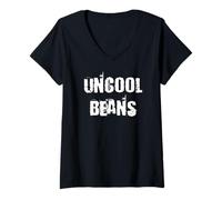 Women's Uncool Beans V-Neck T-Shirt