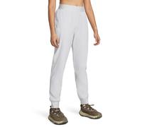 Women's Under Armour UA Rival High-Rise Woven Pants in Grey
