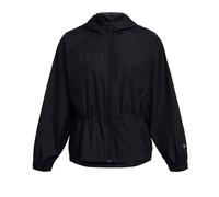 Women's Under Armour UA Vanish Elite Woven Full-Zip Oversized Jacket in Black
