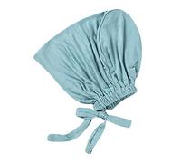 Women's Undercap Hijab Underscarf Hijab, Islamic Muslim Underscarf Hijab Cap with Tie Back Closure Solid Colour Underscarf Hijab Hat Turban Headwear Chemo Sleep Hat Headscarf, p, One Size