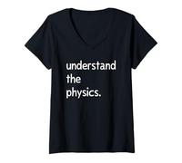 Women's Understand The Physics V-Neck T-Shirt