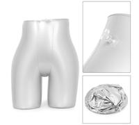 Women's Underwear Inflatable Mannequin Torso Model for Lingerie Swimwear Display, PVC Plastic, 42cm Height, Portable Fashion Retail Display