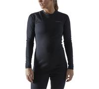 Craft Core Warm Long Sleeve Base Layer Set Black L Woman