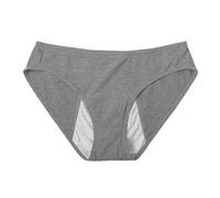 Women's Underwear String Set Menstrual Pants for Women, 3-Layer Leak-Proof Menstrual Panties, Bi-Panties for Girls and Teenagers, Ski Underwear Women's Set, gray, XS
