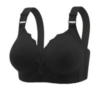 Women's Underwire Bra Clearance Non-Padded Floral Lace Plus Size Full Coverage Minimizer Wide Strap Bra Full Figure Bra Everyday Bras Fashion Casual Breathable Tube Top Adjusting Bra Size M-4XL