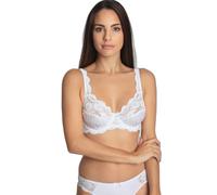 Sassa Women's Bügel-BH24660 Full Cup Plain Everyday Bra, White, 42D (Manufacturer size:95D)