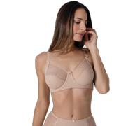 Women's underwired bra Sassa Jacquard Impressive Beige 90B