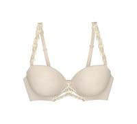 Women's underwired bra Triumph Wild Azalea Florale Beige 90C