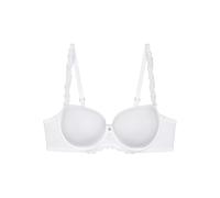 Women's underwired bra Triumph Wild Azalea Florale Blanc 105E