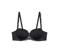 Women's underwired bra Triumph Wild Azalea Florale Noir 95C