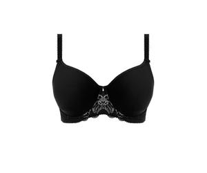 Women's underwired molded bra Fantasie Aubree Spacer Noir 95E