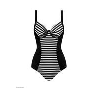 Women's underwired one-piece swimsuit Lisca Bondi Beach Noir 42D