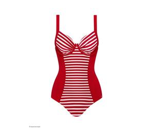 Women's underwired one-piece swimsuit Lisca Bondi Beach Rouge 42B