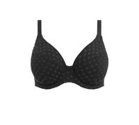 Elomi Swim Bazaruto Underwired Plunge Bikini Top (34GG, Black)