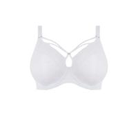Women's underwired plunge bra Elomi Brianna Blanc 90N