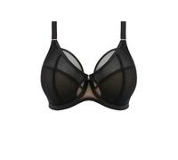 Kintai Underwired Plunge Bra Elomi Black 42F