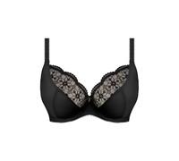 Women's underwired plunge bra Freya Hallie Noir 90F