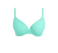 Women's underwired plunge bra Freya Ibiza Waves Bleu 90F