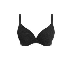 Women's underwired plunge bra Freya Ibiza Waves Noir 95F