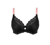 Women's underwired plunge bra Freya Offbeat Noir 90H