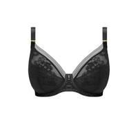 Fantasie Fusion Lace Plunge Bra Black Pink 34FF