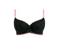 Women's underwired plunge padded bra Freya Offbeat Noir 90D