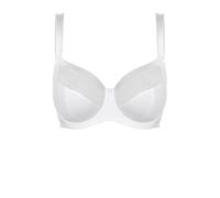 Fantasie Bra Illusion Underwire Side Support, Full Coverage, Sheer, White 32F