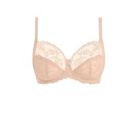 Freya Women's Offbeat Underwire Side Support Bra Plunge, Opaque, Natural Beige, 34GG US