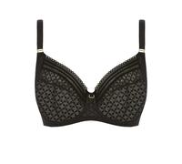 Women's underwired side-reinforced bra Freya Viva Lace Noir 90M