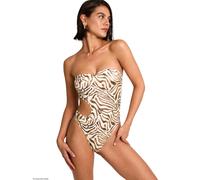 Women's Underwired Strapless One-Piece Swimsuit Selmark Utopia Blanc 100B