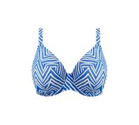 Women's underwired swimsuit top Elomi Plunge Fiji Falls Bleu 100H