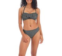 Women's underwired swimsuit top Freya Check In Noir 80H