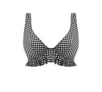 Women's underwired swimsuit top with straps Freya Check In Noir 85I