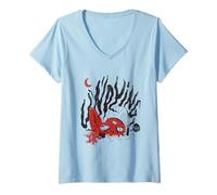 Womens Undying Again - Funny Dark Humor Halloween Zombie V-Neck T-Shirt