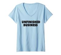 Women's Unfinished Business V-Neck T-Shirt