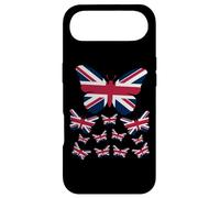 Womens Union Jack Butterfly Kids British Flag Case for iPhone Air