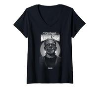 Womens Universal Monsters Frankenstein The Original Horror Show V-Neck T-Shirt