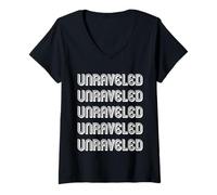 Womens Unraveled V-Neck T-Shirt