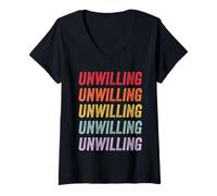 Women's Unwilling V-Neck T-Shirt