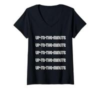 Womens Up-to-the-minute V-Neck T-Shirt