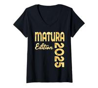 Womens UPPER SECONDARY SCHOOL ITALIAN MATURITÀ EUROPE MATURA V-Neck T-Shirt