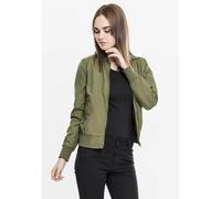 Urban Classics Women's Ladies Light Bomber Jacket, Green (Olive), X-Large, XL