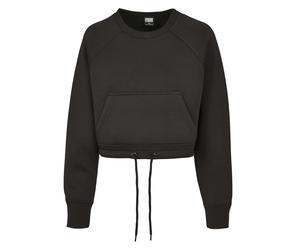 Women's Urban Classic Oversized T-shirt oversized crew cotton Noir L