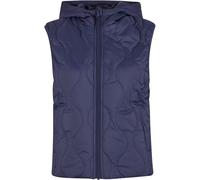 Urban Classics Super Light Puffer Vest Blue M Woman